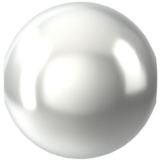 Swarovski 5810 İnci 4mm Crystal Moonlight Pearl (001 2033) - Parlak Gri (Gümüş) İnci Boncuk