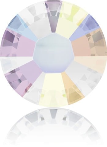 2038 SS48 Crystal AB (001AB) Hotfix Yapıştırma Taş - 36 Adet veya 72 Adetlik Paket Seçenekleri