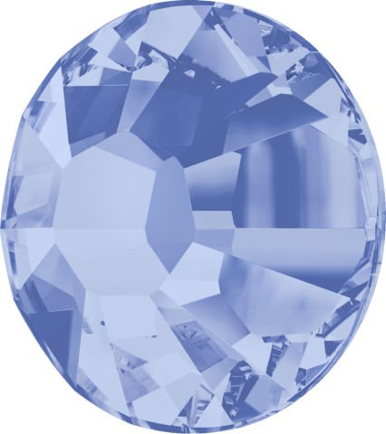 2028 SS12 Light Sapphire (211) Hotfix - Ütüyle Yapışan Açık Mavi Renk Kristal Taş