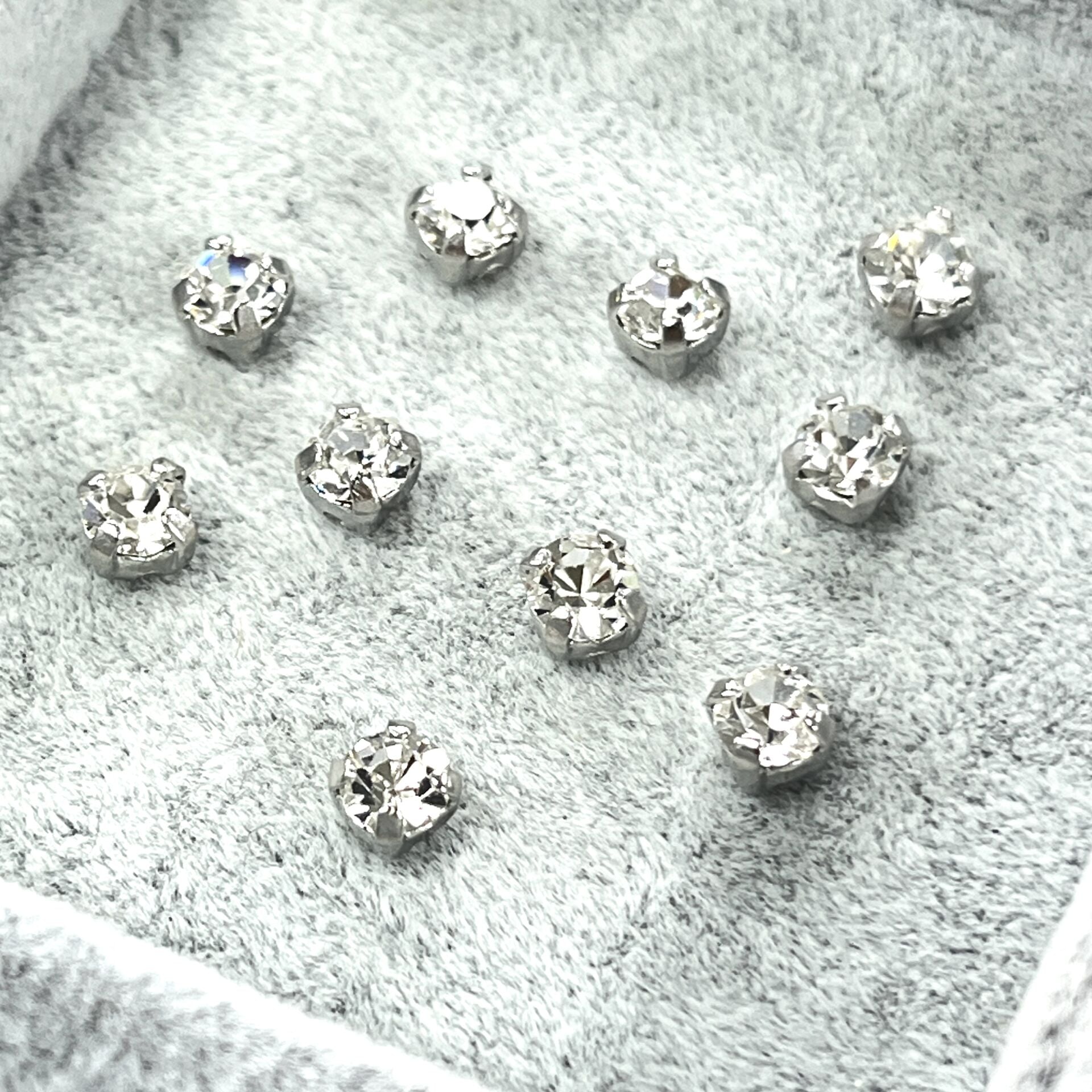 Celestial SS18 (4mm) Kasalı Kristal Dikme Taş - Beyoğlu Beyaz Kristal Dikme Taş