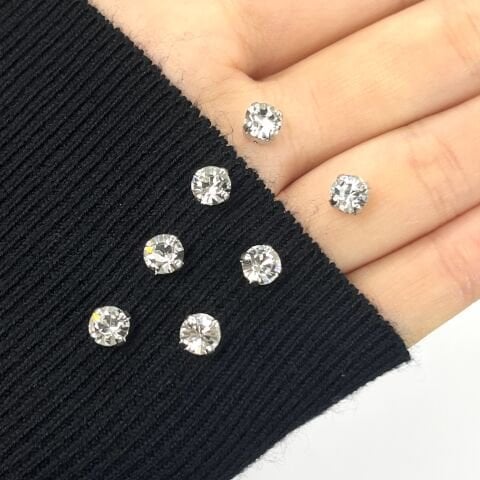 Celestial SS24 (5mm) Kasalı Kristal Dikme Taş - Beyoğlu Beyaz Kristal Dikme Taş