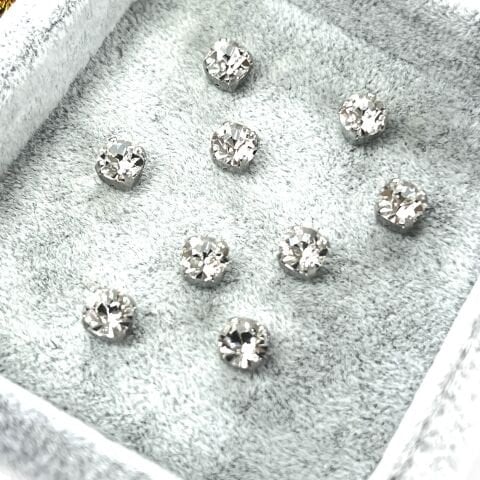 Celestial SS24 (5mm) Kasalı Kristal Dikme Taş - Beyoğlu Beyaz Kristal Dikme Taş