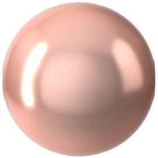 Swarovski 5810 İnci 4mm Crystal Peach Pearl (001 300) - Şeftali Renkli İnci Boncuk