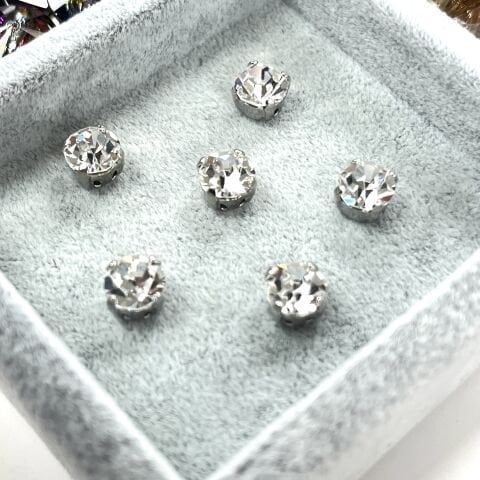 Celestial SS34 (7mm) Kasalı Kristal Dikme Taş - Beyoğlu Beyaz Kristal Dikme Taş