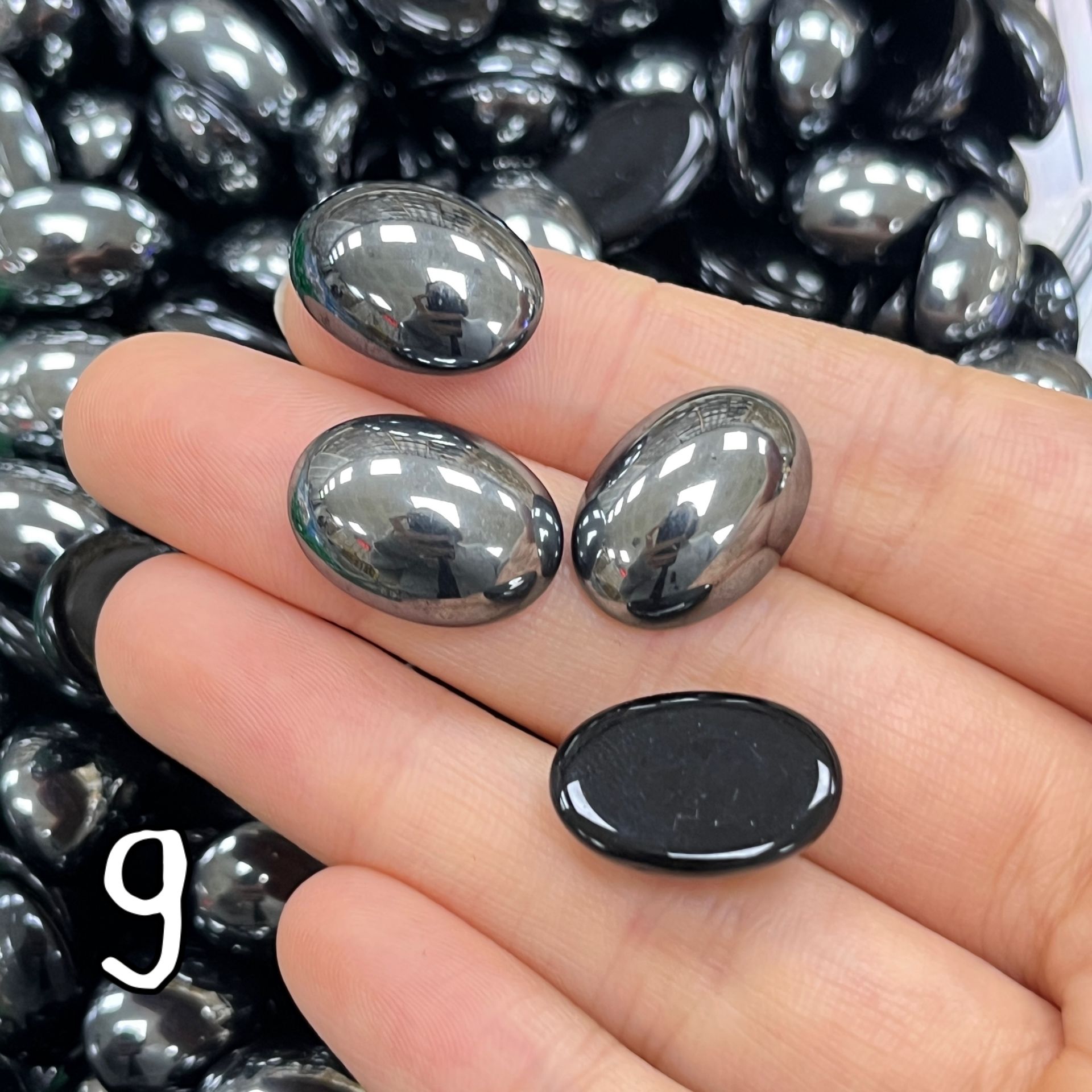 Kapşon Taş 13x18mm Oval - 50 veya 100 Adet - Renk Seçenekleri Mevcuttur