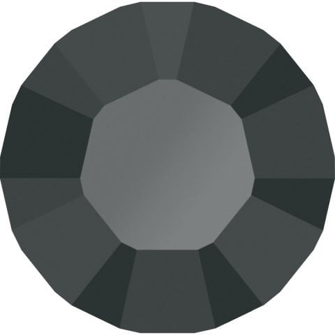 UZAKDOĞU SS4 Jet Hematite (Metalik Siyah) Chaton Altı Sivri Camtaş - 200 gross