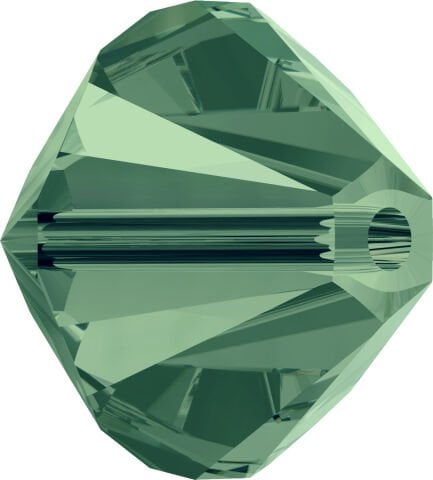Celestial 4mm Bicone Piramit Boncuk Erinite (360) - Fıstık Yeşili Renkli Boncuk
