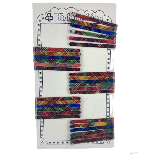 Ekose Desenli Firkete Seti - 30 parça - Her Yaşa Uygun