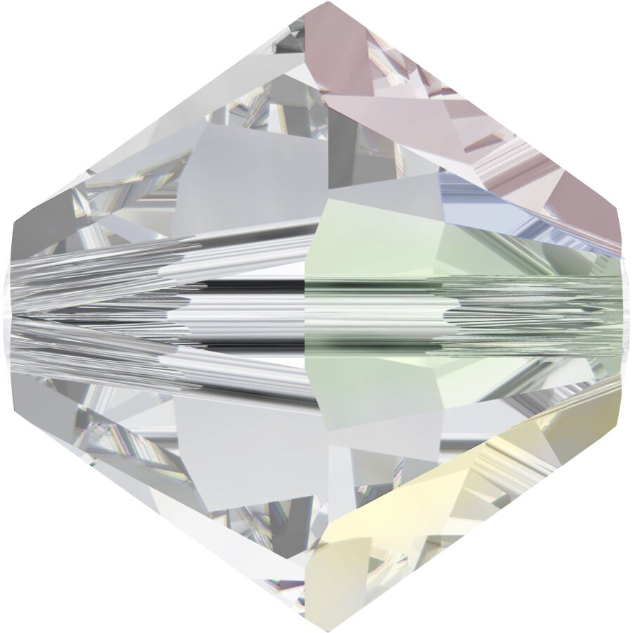 Celestial 3mm Crystal AB (001AB) - Janjan Bicone Piramit Boncuk