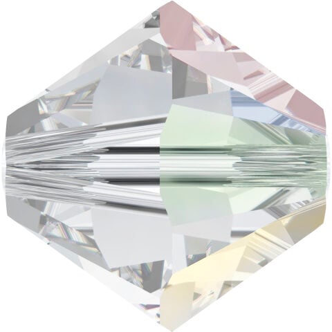 Celestial 3mm Crystal AB (001AB) - Janjan Bicone Piramit Boncuk