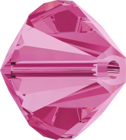 Celestial 4mm Bicone Piramit Boncuk Rose (290) - Pembe Gül Renkli Boncuk