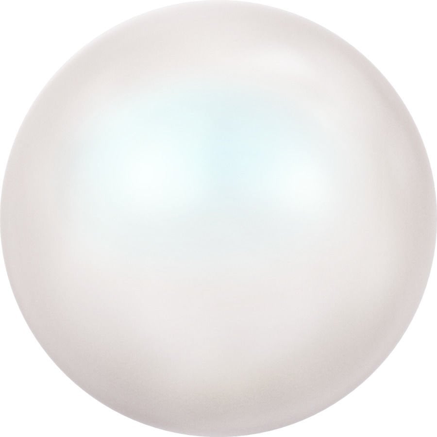 Swarovski 5810 İnci 6mm Crystal Pearlescent White Pearl (001 969) - Sedefli Beyaz İnci Boncuk