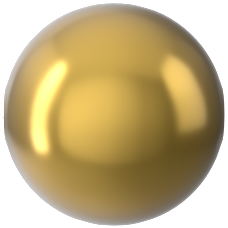 Swarovski 5810 İnci 6mm Crystal Royal Gold Pearl (001 2034) - Doygun Altın Renkte Kristal İnci Boncuk