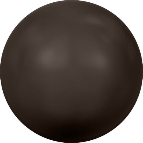 Swarovski 5810 İnci 6mm Crystal Brown Pearl (001 298) - Kanverengi Renkte Kristal İnci Boncuk