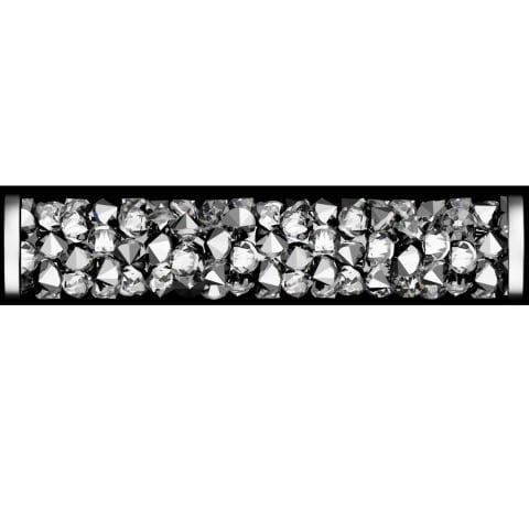 Swarovski 5950 30MM Crystal Light Chrome - Çelik Boru Üzeri Kristal Kaplama