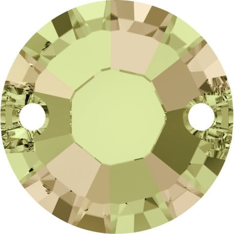 Swarovski 3204 8mm Crystal Luminous Green (001 LUMG) - Işıltılı Açık Yeşil Foyalı Yuvarlak Dikme Taş
