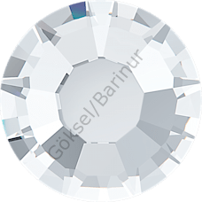 Stellux A293 SS30 Crystal (001) Foiled - Foiled Flat Glass Stone