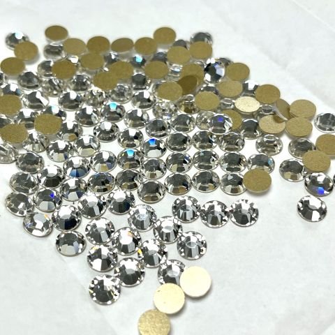 Stellux A293 SS30 Crystal (001) Foiled - Foiled Flat Glass Stone