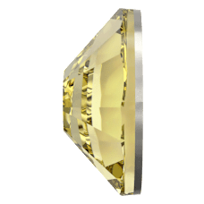 Swarovski 2058 Altı Düz SS7 Jonquil F (213) - Yuvarlak Limon Sarısı Kristal Taş