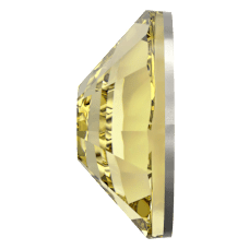 Swarovski 2058 Altı Düz SS7 Jonquil F (213) - Yuvarlak Limon Sarısı Kristal Taş
