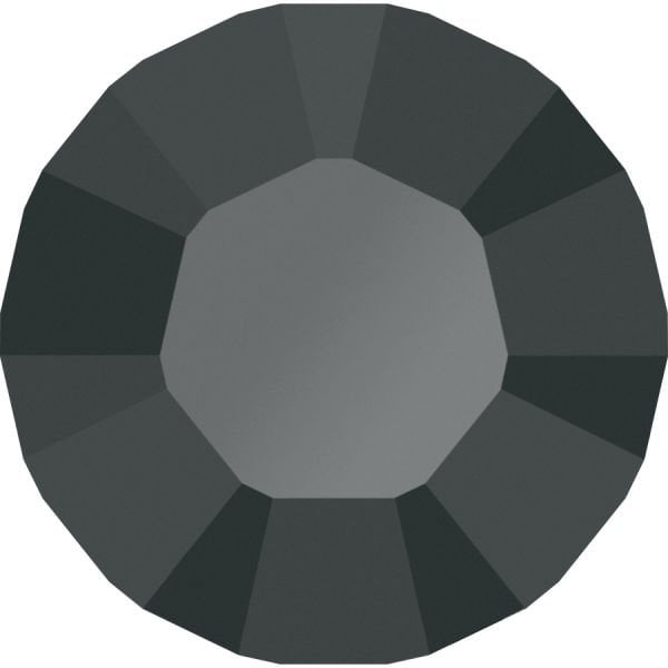 UZAKDOĞU SS5 Jet Hematite (Metalik Siyah) Chaton Altı Sivri Camtaş - 200 gross