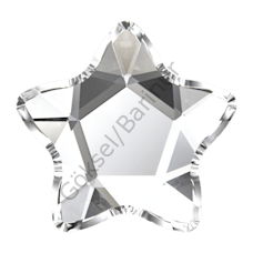 2754 4mm Crystal (001) Foyalı - Beyaz Yıldız Kristal Mini Taş