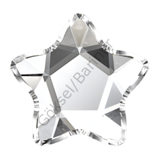 2754 4mm Crystal (001) Foyalı - Beyaz Yıldız Kristal Mini Taş