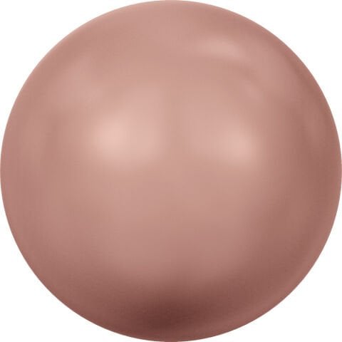 5810 İnci 6mm Crystal Vintage Rose Pearl (001 2036) - Koyu Toz Pembe Renkte Kristal İnci Boncuk
