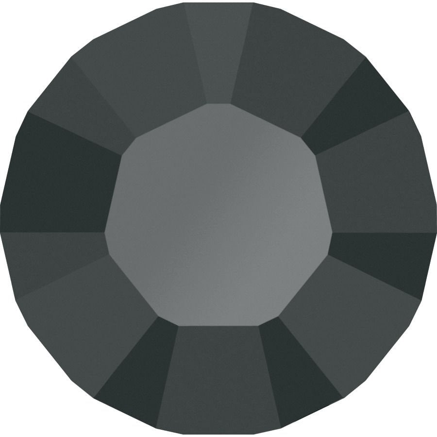 UZAKDOĞU SS5,5 Jet Hematite (Metalik Siyah) Chaton Altı Sivri Camtaş - 200 gross