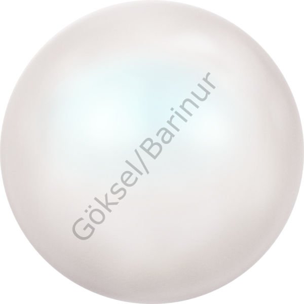 Swarovski 5810 İnci 3mm Crystal Pearlescent White Pearl (001 969) - Sedefli Beyaz İnci Boncuk