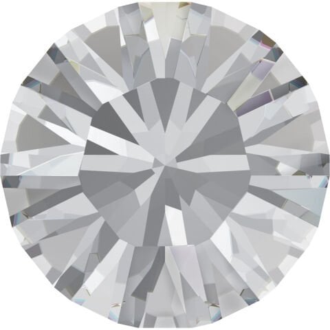 UZAKDOĞU SS6 Crystal (Beyaz) Chaton Altı Sivri Macun Taşı Camtaş - 20 paket - 200 gross - 28800 adet