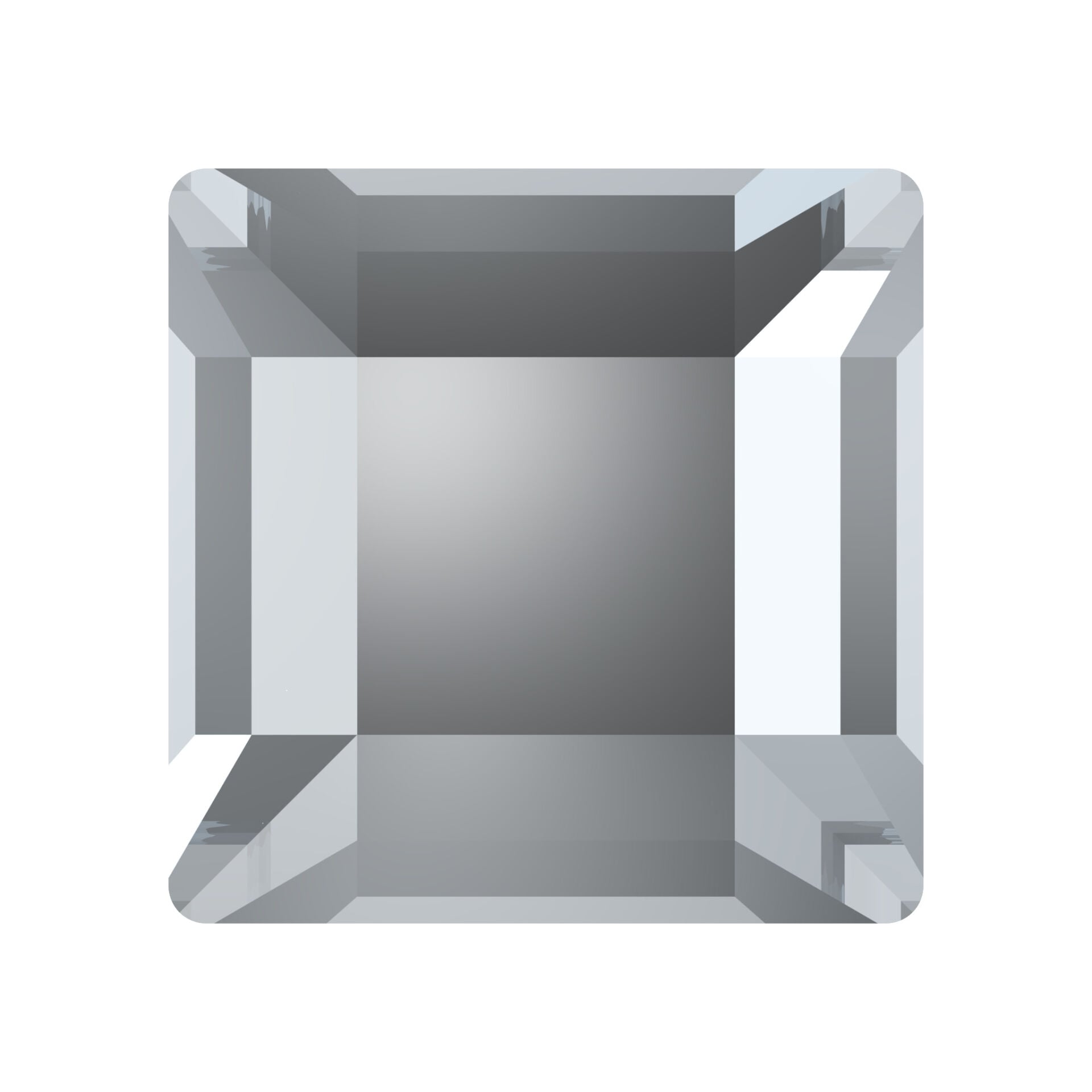 Celestial Kare 4mm Crystal Altıdüz Foyalı Taş - Uygun Fiyatlı!