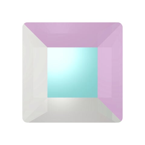 Celestial Kare 6mm Crystal AB Altıdüz Foyalı Taş - Uygun Fiyatlı!