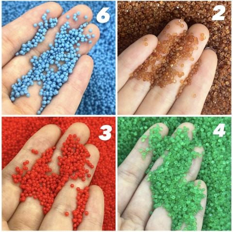 Kapşon Taş 2mm Yuvarlak - 1000 Adet - Renk Seçenekleri Mevcuttur