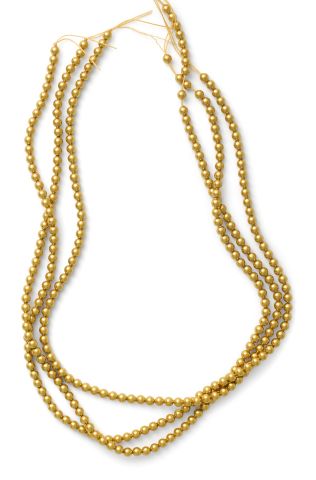 Swarovski 5810 İnci 3mm Crystal Royal Gold Pearl (2034) - Doygun Altın Renkte Kristal İnci Boncuk