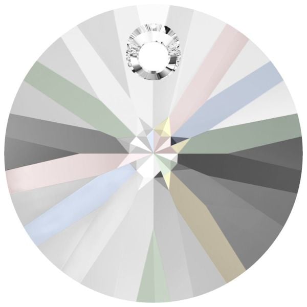 Swarovski 6428 Xilion 6mm Crystal AB (001AB) - Janjan Yuvarlak Kolye Ucu