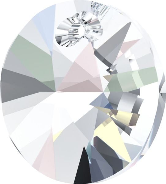 Swarovski 6428 Xilion Yuvarlak 6mm Crystal AB (001AB) - Janjan Kolye Ucu