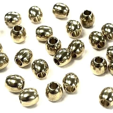 Silindir Pirinç Metal Boncuk 4,5mm x 4,5mm - Ham