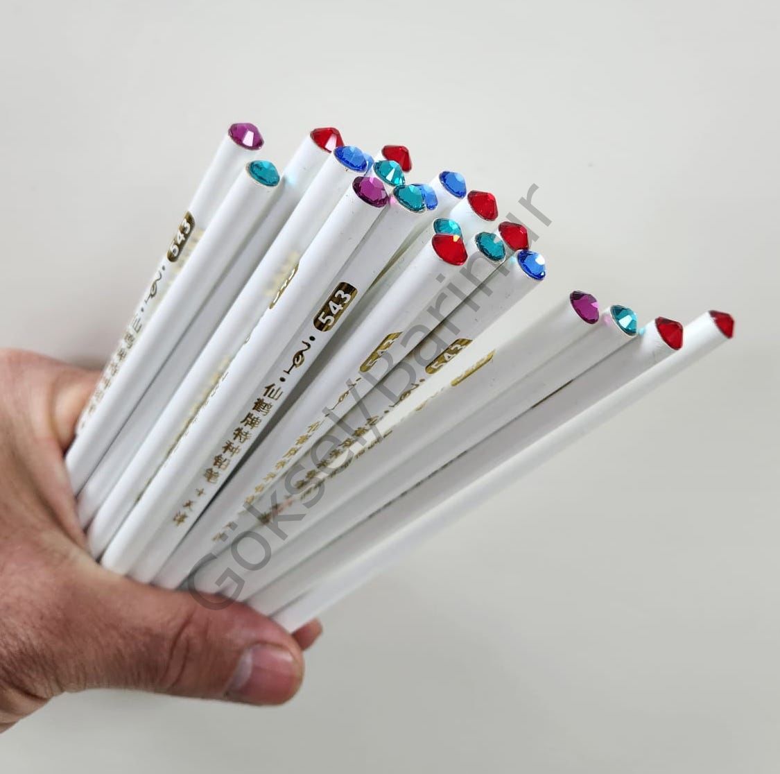 Taş Yapıştırma Kalemi - Kristal Taş Süslemeli
