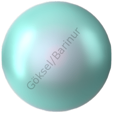 Swarovski 5810 İnci 6mm Crystal Iridescent Light Turquoise Pearl (001 2028) - Turkuaz İnci Boncuk