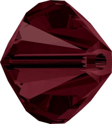 Celestial 4mm Bicone Piramit Boncuk Burgundy (515) - Bordo Renkli Boncuk