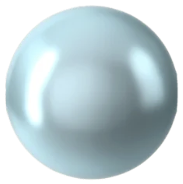 Swarovski 5810 İnci 4mm Crystal Azore Pearl (001 935) - Azor Renkte Kristal İnci Boncuk