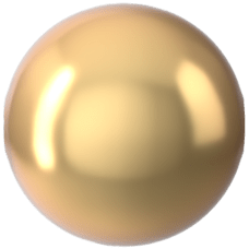 Swarovski 5810 İnci 6mm Crystal Gold Pearl (001 296) - Altın Renkli Kristal İnci Boncuk