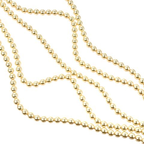 Swarovski 5810 İnci 6mm Crystal Gold Pearl (001 296) - Altın Renkli Kristal İnci Boncuk