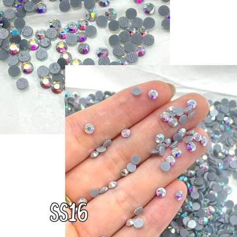 DMC Plus Kilo Hotfix Crystal AB  - Janjan Ütüyle Yapıştırılan Kristal Taş - Boyut ve Miktar Seçenekleri Mevcuttur