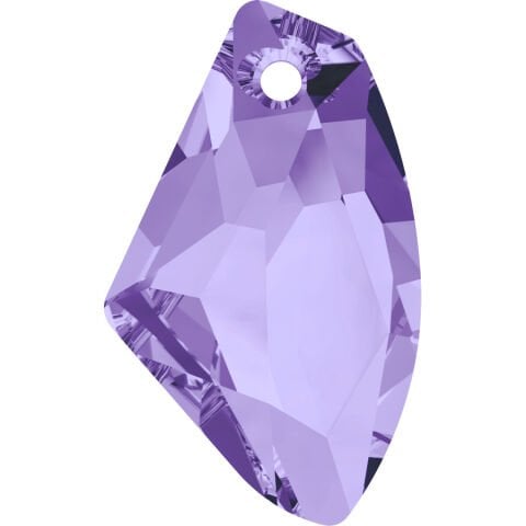 Swarovski 6656 Galactic Vertical 27mm Tanzanite (539) - Koyu Mor Renkli Kolye Ucu