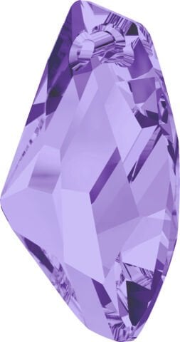 Swarovski 6656 Galactic Vertical 27mm Tanzanite (539) - Koyu Mor Renkli Kolye Ucu