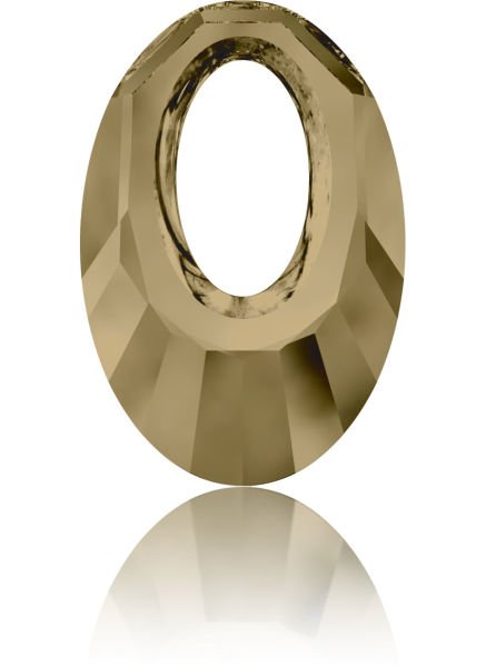 6040 40mm Crystal Bronze Shade (001BRSH) - Bronz Helios Kolye Ucu