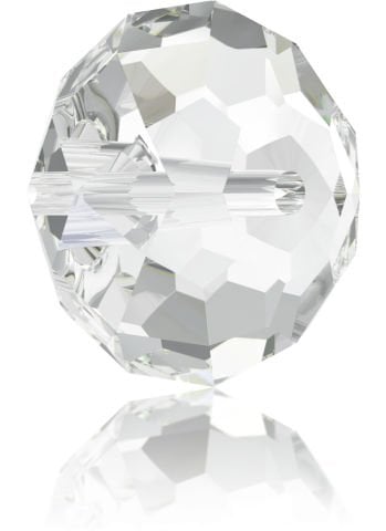 5040 12mm Crystal - Beyaz Yassı Boncuk