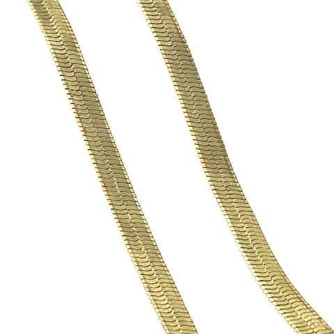 Ham Pirinç Italyan Zincir 3mm Kaplamasız - Metre Seçenekleri Mevcuttur